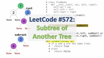 LeetCode #572: Subtree of Another Tree | More Recursive DFS