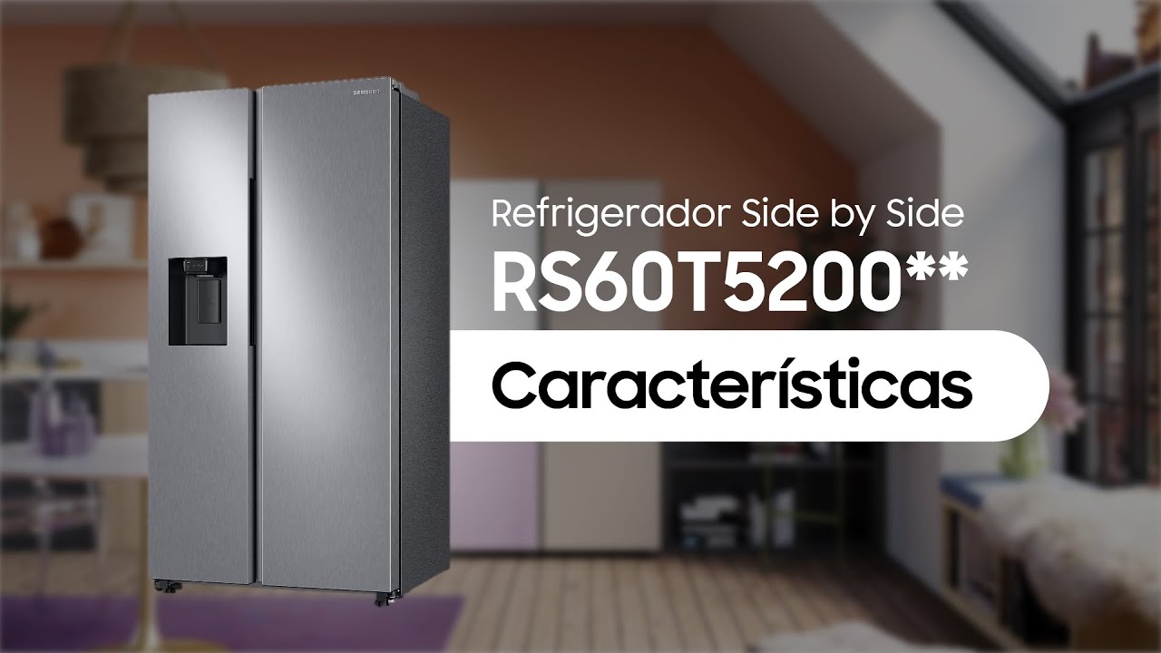 Refrigerador Samsung RS60T5200** - Características - YouTube