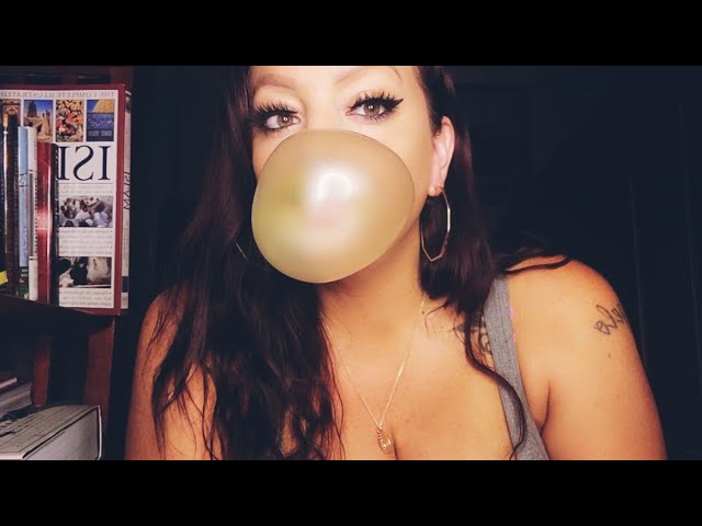 ASMR | GUM CHEWING | BUBBLE BLOWING | MOUTH SOUNDS