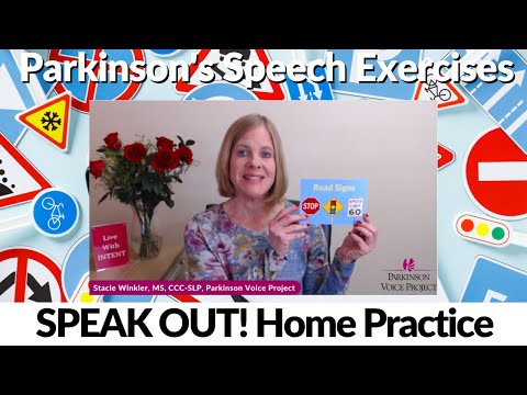 SPEAK OUT! Home Practice Sessions: ROAD SIGNS