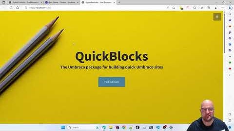 Introducing QuickBlocks - The package for building Umbraco sites quickly