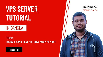 How to install Nano Text Editor and Setup Swap Memory in VPS server