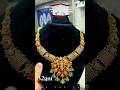 Temple necklace work and a prominent Ganesh #necklace  #wedding #shorts  #shortvideo #youtubeshorts
