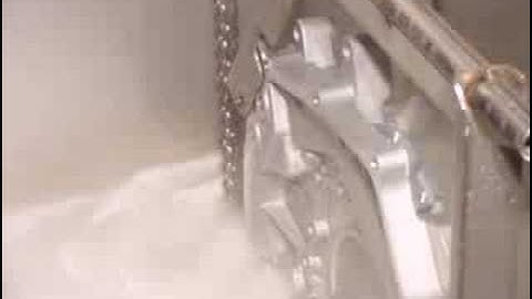 Immersion Parts Washers: LeanClean Vertical Chain Conveyor Demo