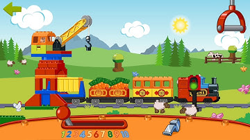 LEGO DUPLO Train - Game  for Kids - Gameplay, Walkthrough