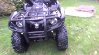 Yamaha Grizzly 700 EPS exhaust auspuff sound