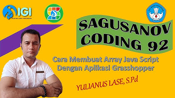 Tutorial Membuat Array Java Script Dengan App Grashooper