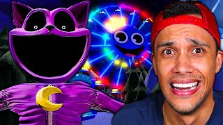 🟪 Me Transformei no CATNAP do POPPY PLAYTIME 3 no RAINBOW FRIENDS e ACHEI UM NOVO BUG!