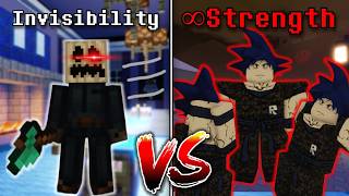 Can a INVISIBLE Killer Beat INFINITE Strength Survivors? (Forsaken Challenge Roblox)