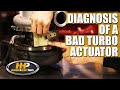 Diagnosis of a Bad Turbo Actuator, VGT Turbocharger Problems and Failure