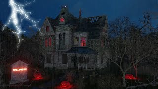 Old witch house, haunted forest, Halloween atmosphere | 4 hours in the rain in a creepy place by Sleepy Rain 2,642 views 2 years ago 4 hours