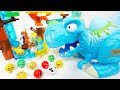Satisfying Building Block coaster ☆ Marble Run ASMR Ice Rex course
