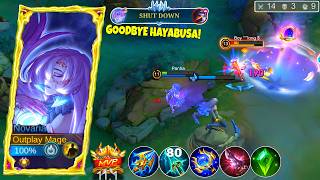 WHEN MY NOVARIA MEET PRO HAYABUSA TARGET LOCK MY NOVARIA | MOBILE LEGENDS