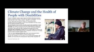 Celebrity Blum Center Program: Climate Change and Considerations for Populations with Disabilities Wealth
