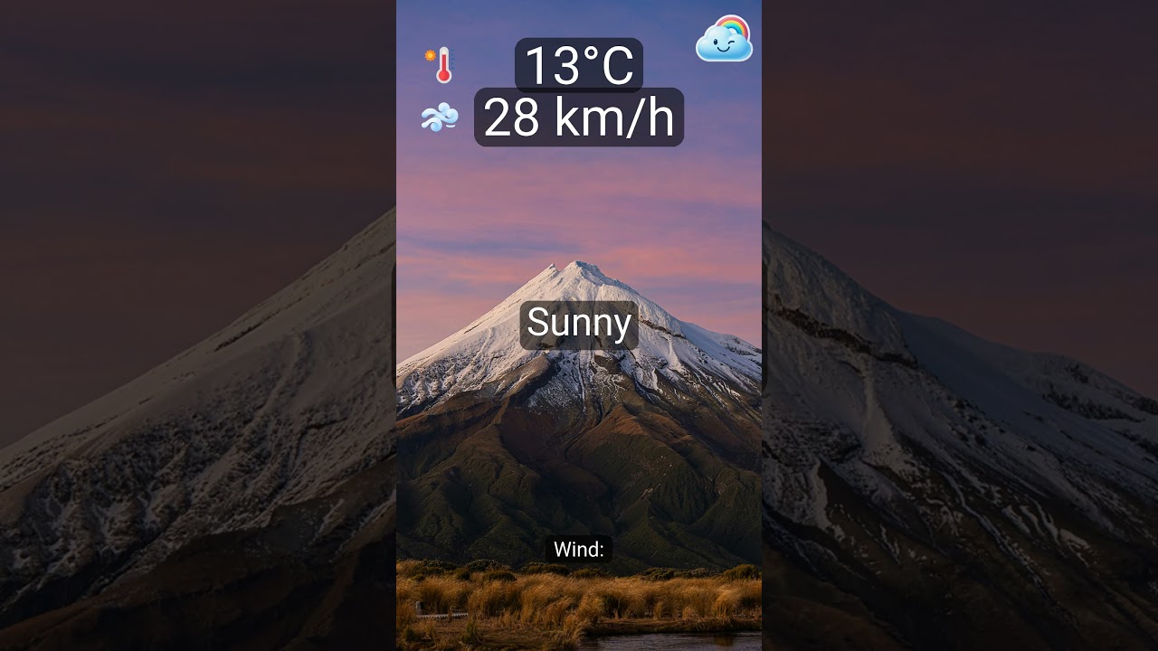 Wellington • Forecast for 2025-10-15: Sunny & 13°C