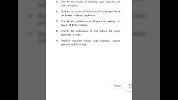 Export-Import Procedures And Documentation Last Year Question Paper 2021| MBA 3rd sem|HRM| KUK