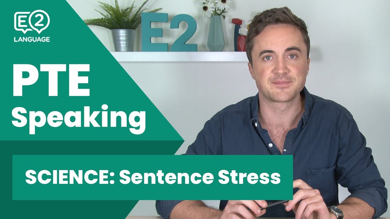 ⁣PTE Speaking SCIENCE: Sentence Stress! #E2Tasks with Jay!