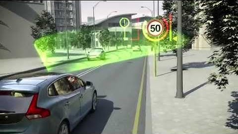 De nieuwe Volvo V40: Road Sign Information