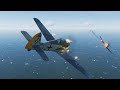 DCS FW 190 A-8 - New Damage Model - Dogfight with Republic P-47D-30 "Thunderbolt"