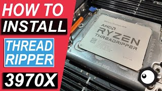 How to install AMD Threadripper 3970x? (Ft. ASUS ROG Zenith II Extreme & Noctua U14S)