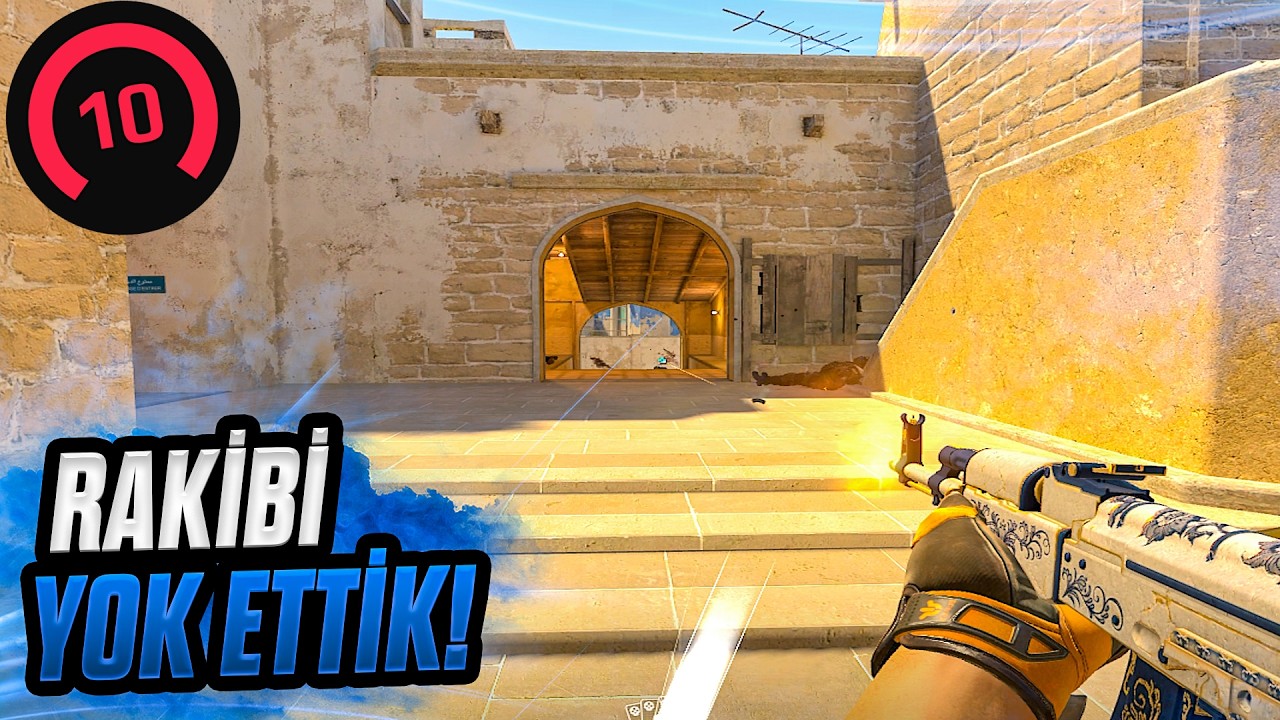 CS2 - Faceit 2900+ ELO | Mirage | Rakibi Haritadan Sildik! (CS2 POV/Gameplay)