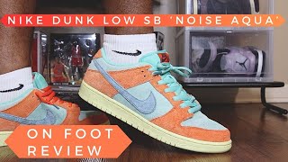 MY BEST SNKRS dub I DIDN'T  want! Nike dunk low SB Dictionary of color 'Noise Aqua' review & on foot