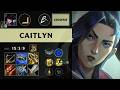 (LR Crownie) Caitlyn ADC vs Draven - EUW Challenger Patch 26.12