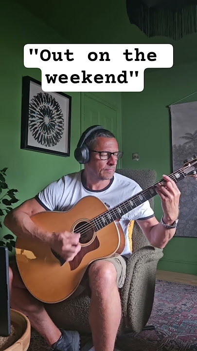 Out on the weekend - acoustic cover of the Neil Young song. #freepalestine