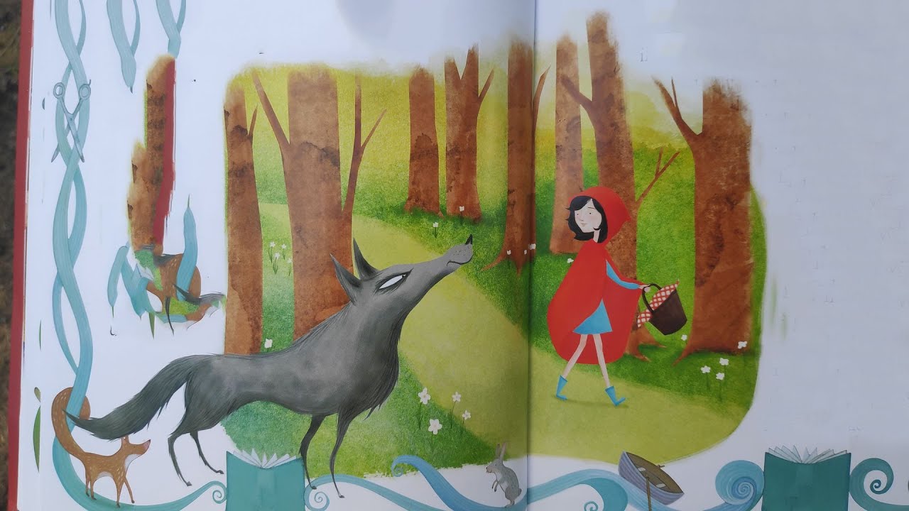 Rotkäppchen Und Der Böse Wolf Text Das Märchen von Rotkäppchen und dem bösen Wolf - YouTube