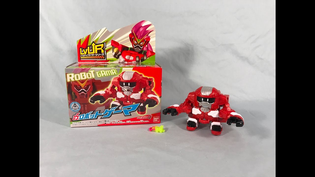 ＥＨ樂太郎です！！ Kamen Rider Ex-Aid LVUR-05 Robot Gamer Review - YouTube
