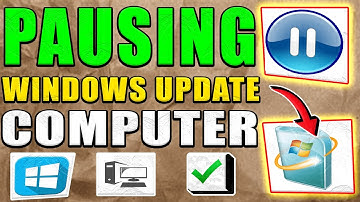 Pausing Windows Update Computer Tutorial (2025)