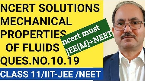 NCERT SOLUTIONS/CLASS 11 PHYSICS/QUES.NO. 10.19 CHAP-10/PHYSICS4YOU