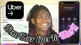 How To Change From Uber Eats Driver To Uber Passenger Driver | Olivia Henry