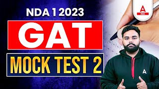 NDA 1 2023 | GAT Mock Test For NDA 2023 Preparation | NDA GAT Preparation 2023 screenshot 4