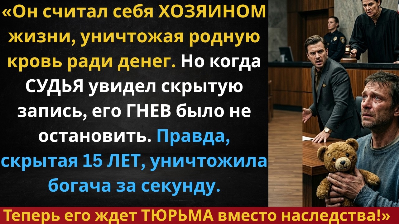 Выгнал брата-инвалида. Но правда из 2011 года уничтожила его!