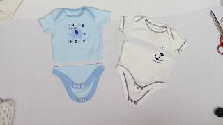 Baby Clothes upcycle. DIY