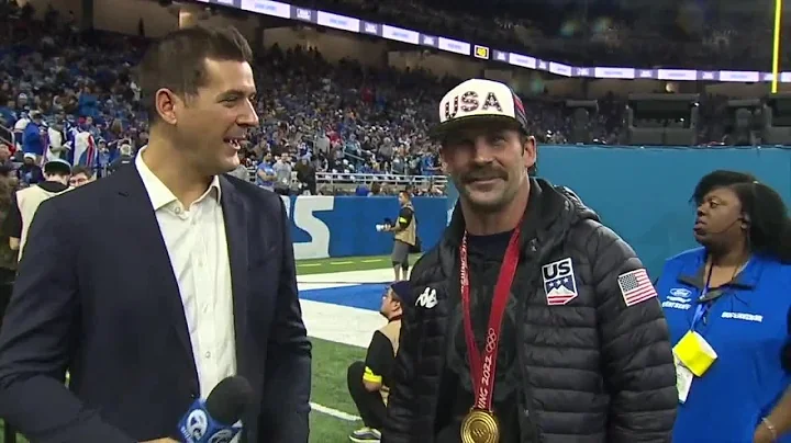 Olympic champion snowboarder Nick Baumgartner talk...