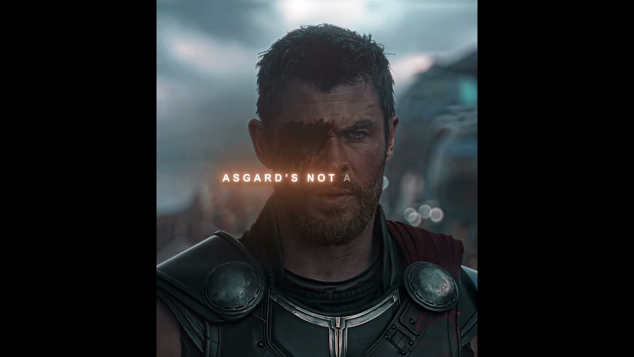 Born To Be KING Thor Odinson Ragnarok Edit Kendrick Lamar SZA All The Stars
