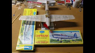 Guillow's DHC-1 Chipmunk Kit 903 Unboxing