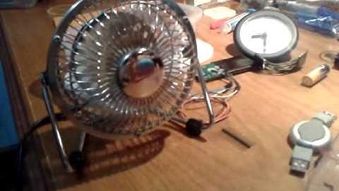 Ckt Dimmer com Arduino Teste 2 - Velocidade do ventilador