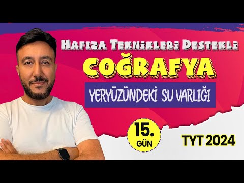 🏆 KAMPPLUS 15. GÜN |Yeryüzündeki Su Varlığı| Mehmet Eğit  #tyt2024 #tytcografya