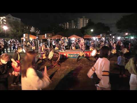 炭坑節　2022年浦安明海の丘夏まつり盆踊り２