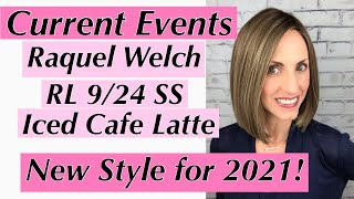 CURRENT EVENTS by Raquel Welch RL 9/24 SS Iced Cafe Latte