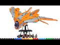 LEGO Marvel Infinity Saga Guardians' Ship (Benatar) review! Set 76193 -- the more serious version