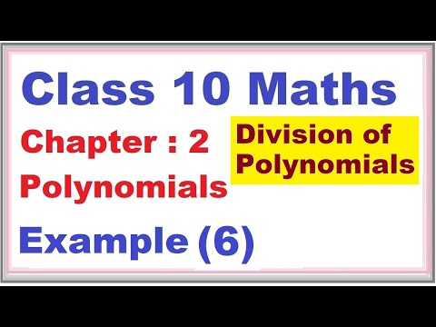 Example (6) Chapter:2 Polynomials | Ncert Maths Class 10 | Cbse