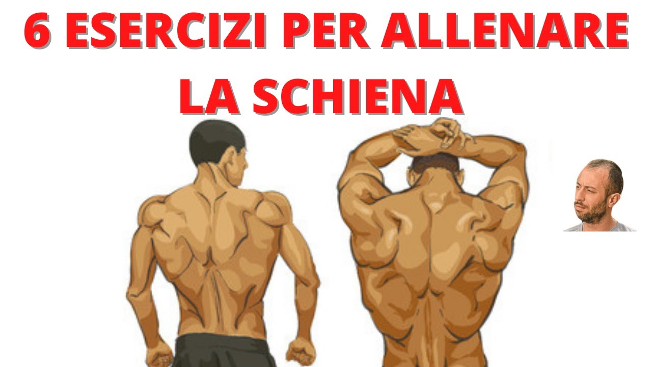 6 Buoni Esercizi per Allenare la Schiena