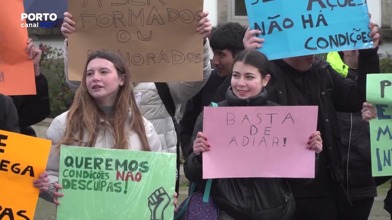 MANIFESTAÇÃO ESTUDANTES DE DESPORTO DE ESPINHO