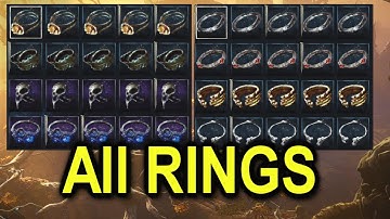 All Rings Showcase in No Rest for the Wicked | Breach