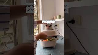 Meal Prep Just Got Easier 🥦✨Clear Glass Air Fryer You NEED in 2026 #airfryer #clearcrisp #klevarange