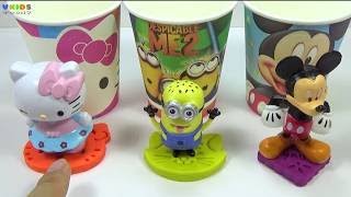 Play Doh Modelling Clay With Hello Kitty Molds Fun And Creative For Kidslearning Colors F